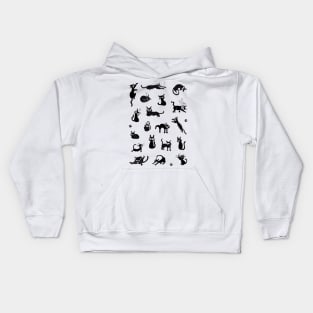 black Cat Kids Hoodie